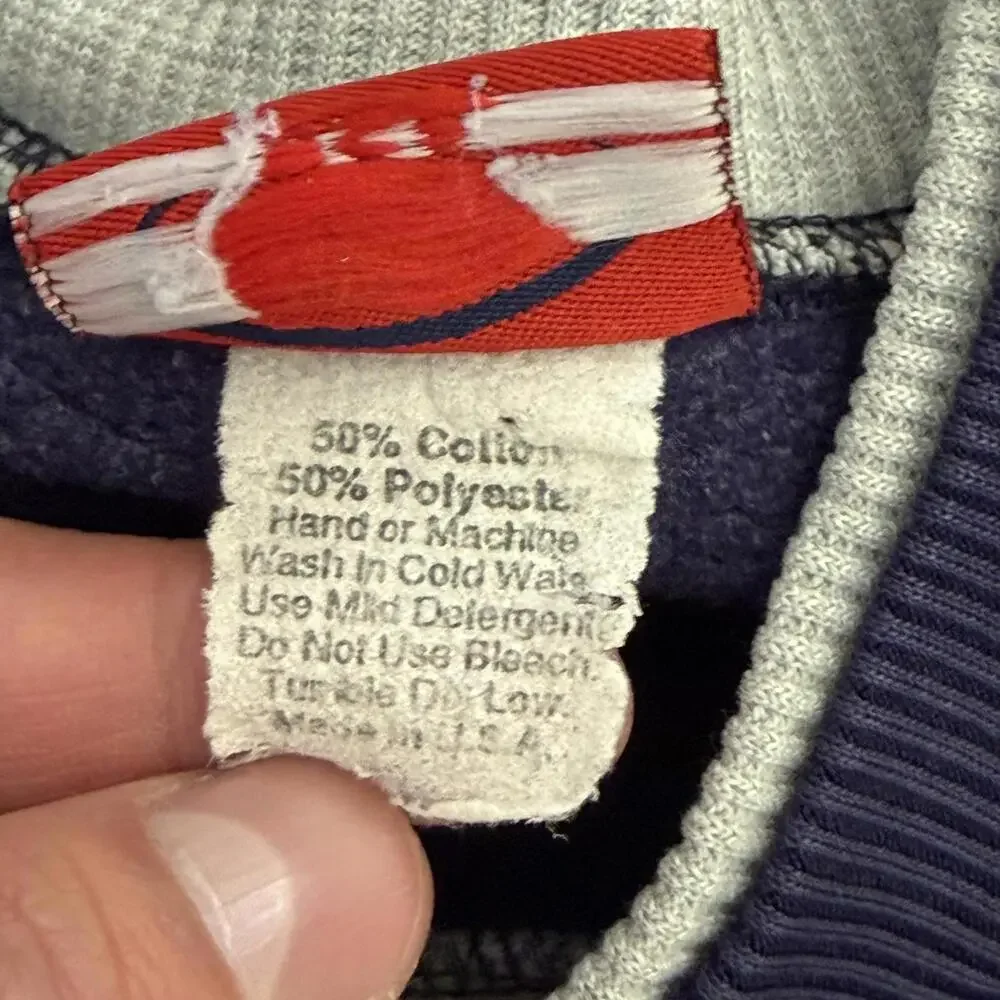 Vintage 90s Striped Crewneck Speedy U.S.A. Sweater - Picture 5 of 7